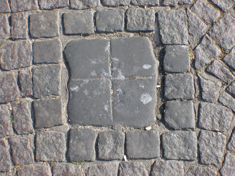 Spuckstein-Detail